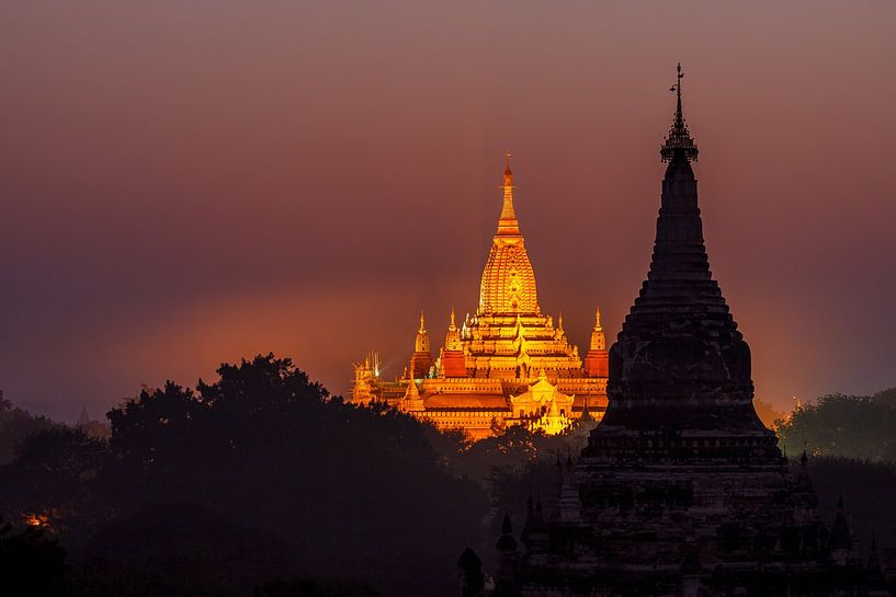 The temples of Bagan in Myanmar by Roland Brack
