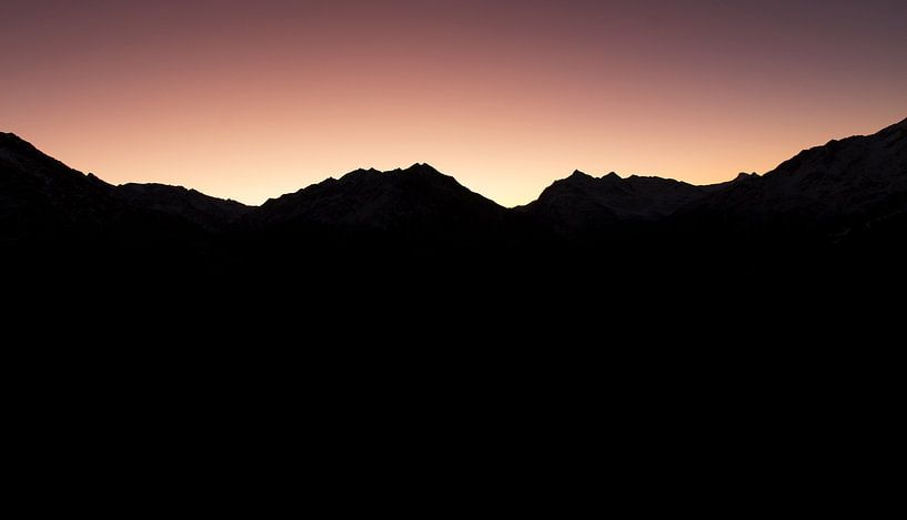 Alpenlicht van Nathan Marcusse
