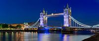 Panorama Tower Bridge te Londen van Anton de Zeeuw thumbnail