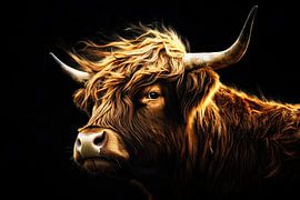 Elégant bovin des hautes terres sur Beefboy