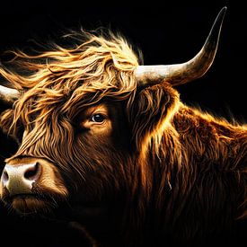 Elegant hoogland vee van Beefboy