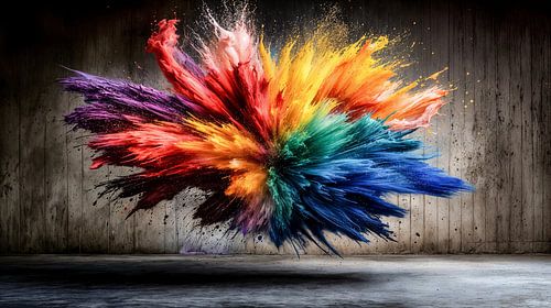 Explosion der Farben