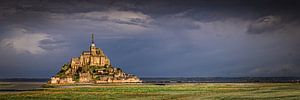 Normandy Saint Michel Monastery Hill