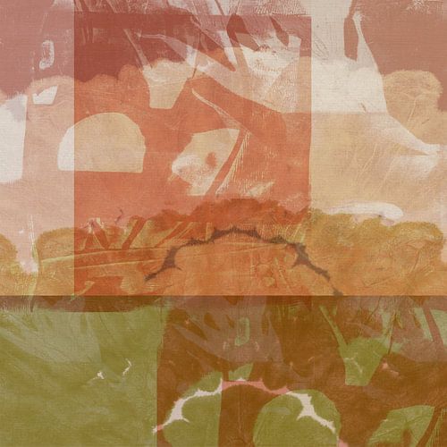 Pastel Botanisch met aardse toets