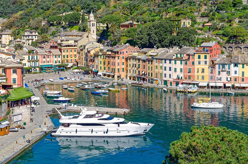 Portofino,Italian Riviera,Liguria,Italy by Peter Eckert
