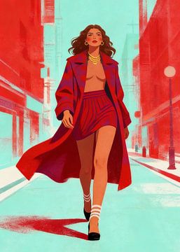 Modèle féminin sur Muhammad Ardian