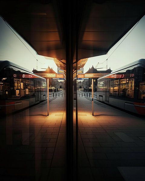 Langs de spiegel van fernlichtsicht