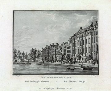 A. Lutz, View of the Royal Museum at Amsterdam, 1825 by Atelier Liesjes