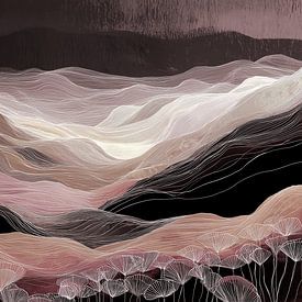 Golven van Herinnering IV van Bianca ter Riet