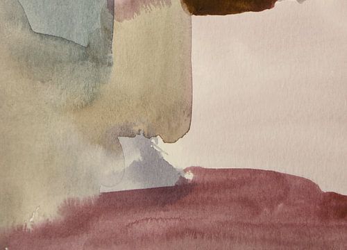 Lames floues de tons terreux