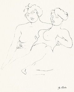 Nackte Frauen, Auguste Rodin