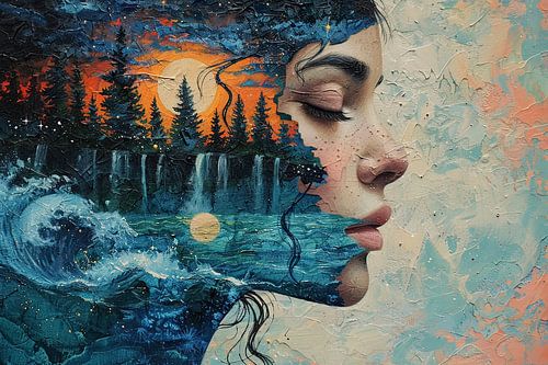 Natuur Portret | Collage | Modern