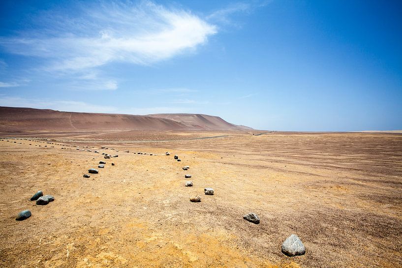 Paracas-Wüste in Peru - Südamerika von WorldWidePhotoWeb