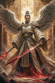 SEIRAKHAN - The Samurai Archangel of Crimson Equilibrium