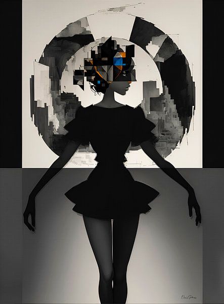 "Die Nacht" Frauen Silhouette von Pitkovskiy Photography|ART