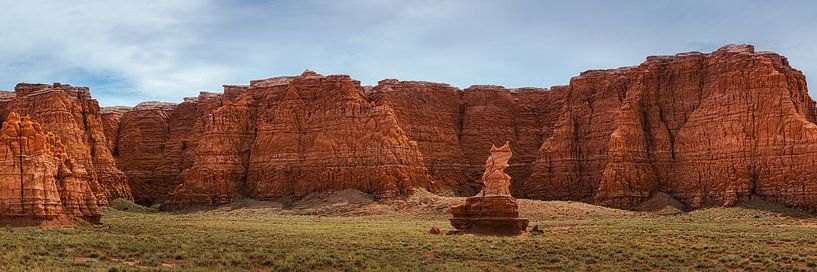 Panorama der Painted Desert, Arizona von Henk Meijer Photography