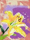 Gele Aziatische lelie | Lilium Asiatic Yellow, FreeStyle van ART Eva Maria thumbnail