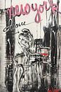 New York chic by Geoffrey Wijn - WINE ART GALLERY thumbnail