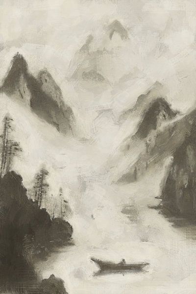 Lost in the Clouds | Taupe by Kanzo
