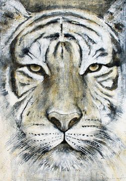 Tiger-Fokus von Atelier Paint-Ing