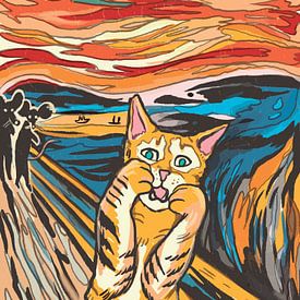 The scream of the cat by LuCreator
