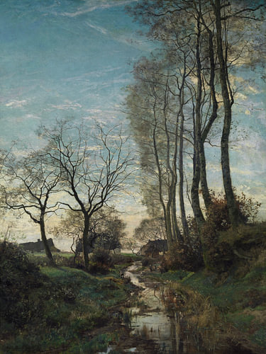 Hippolyte Boulenger – Das Tal von Josaphat in Schaerbeek, 1868