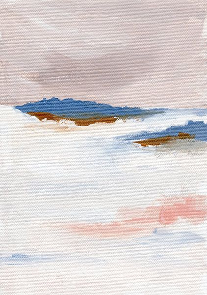 Soft Pastel Tones And Textured Brushstrokes by Nikita Jariwala