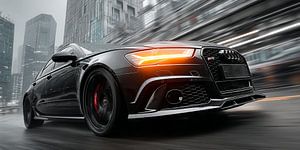 schwarzer Audi RS6