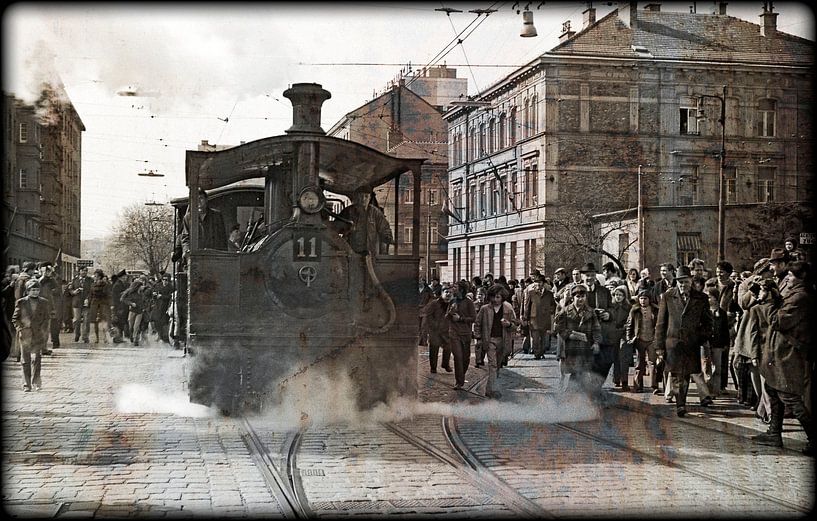 Dampftramway Nr.11 #2 von Leopold Brix