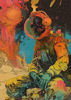Retro astronaut