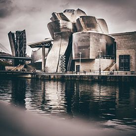 Guggenheim Museum Bilbao en Hoge Boom en het Oog van Harmen van der Vaart