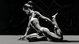 Dance Between Line and Shadow by Retinas images