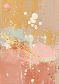 Des univers pastel dorés, dans les tons rose et ocre sur Niklas Maximilian