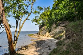 Natural beach, lagoon in Lietzow, Great Jasmund Bodden by GH Foto & Artdesign