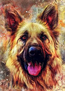 Dog 12 animals art #dog #dogs