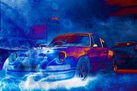 Oldtimer racing Porsche 911T from 1973 by 2BHAPPY4EVER photography & art thumbnail