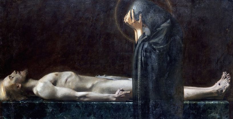Franz von Stuck - Pietà (1891 von Peter Balan