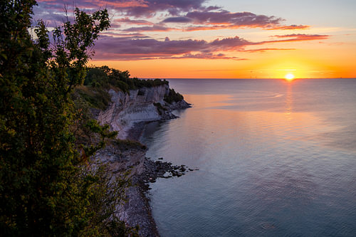 Sonnenaufgang bei Stenvs Klint, Dänemark