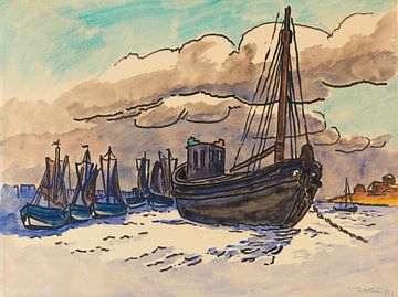 Max Pechstein, Rising tide, 1953