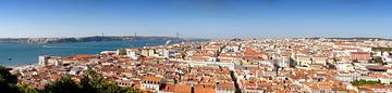 Panorama of Lisbon by Berthold Werner