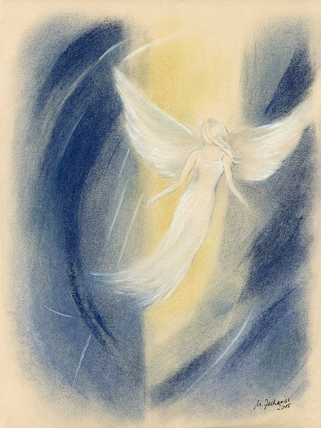 Des êtres de lumière - la peinture spirituelle par Marita Zacharias