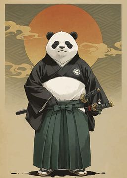 Panda Samurai van MIROKKU