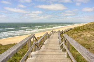 Sylt Weg zum Meer von Michael Valjak