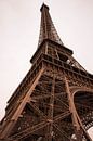 Eiffelturm in Sepia van Hans Altenkirch thumbnail