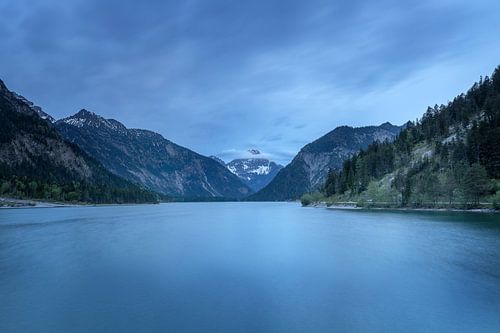 Blauwe uurtje aan de Plansee