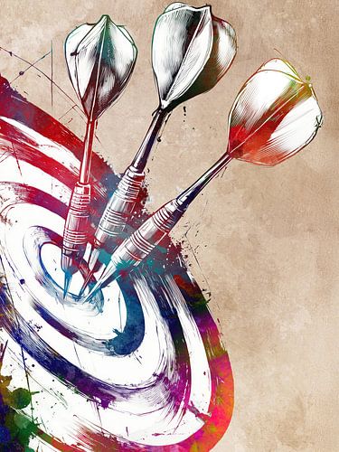 Dart sport kunst #dart