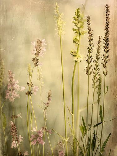 Nieuw landelijk in pastelkleuren