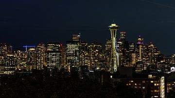 Skyline Seattle. van Jaap van den Berg