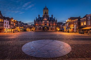 Het stadhuis van Delft van Dick Portegies