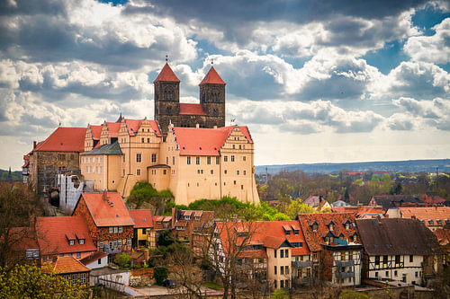 Quedlinburg, Germany – a colourful half-timbered town in the Harz Mountains